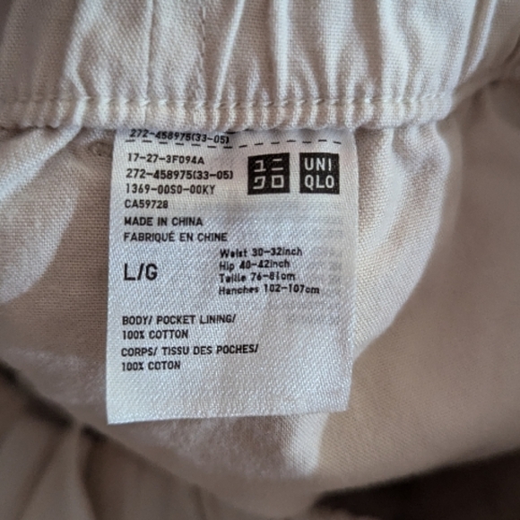 Uniqlo Cotton Relaxed Ankle Pants - Picture 5 of 5